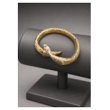 Whiting And Davis Gold-Tone Mesh Bracelet