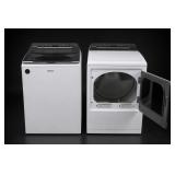 Whirlpool Washer Dryer Set WTW8127LW1 WED8127LC2