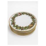 Fitz And Floyd St. Nicholas 1978 Plate Set