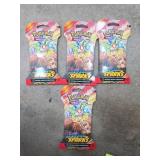Pokémon Surging Sparks 4 Booster-Pack Displays