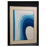 Jan Lenica 1972 Munich Olympics Framed Poster