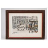 Anton Pieck 1966 Framed Print