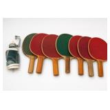 Ping Pong Table Tennis Set, 7 Paddles & Net