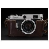 Canon Camera With 50mm 1:1.8 Lens