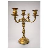 Brass 5-Light Candelabra