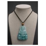 Jade Buddha Pendant