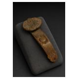 Carved Ruyi Form Decorative Handle