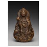 Guanyin Carved Stone Figure