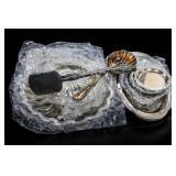 Silver-Tone Serving Tableware Set