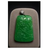 Jade Carved Figural Pendant