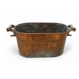 Rochester Copper Oval Boiler Wash Tub