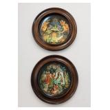 1989 Bradex Lopatin Russian Fairy Tale Plate Set