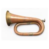 Vintage Copper And Brass Bugle