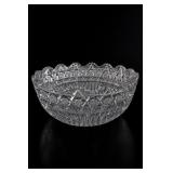 American Brilliant Cut Glass Bowl