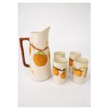 Napcoware Good Morning Orange Juice Set, 5Pc