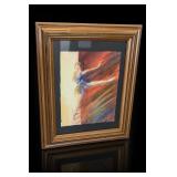 Original Georganna Anderson Signed Framed Artwork