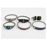Lot of Mixed Alpaca Jewelry Mexico