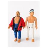 1986 Remco Toys Karate Kid Action Fguresi