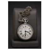 Sears Great Britain Locomotive Pocket Watch