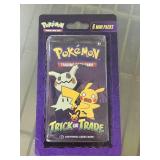 Pokï¿½mon Trick Or Trade 6 Mini Packs, 3 Cards