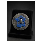French Indochina Sections Speciales Skull Badge