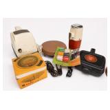 Oster Ice Crusher, GE Burger-Broiler, Bottle Caps