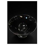 Pign Imports Black Glass Bowl Made In Spain