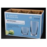 Anchor Hocking Rio 16-Piece Glass Drinkware Set