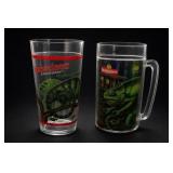 Budweiser 1998 Lizard Glass & Mug Set