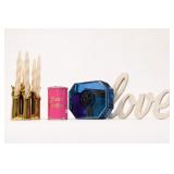 Juicy Couture Decor, Acrylic Jewel & Candleholder
