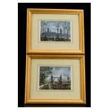 Maurice Legendre Framed London Prints, Set Of 2