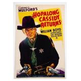 Hopalong Cassidy Returns 1936 Paramount Poster