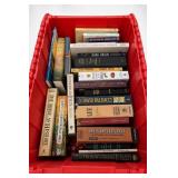 Mixed Book Lot With Bibles, History & Fiction