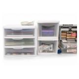 Sterilite Craft Supplies, Stamps & Embellishments