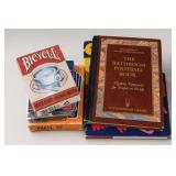 Bicycle Cards, Books & Phase 10 Game Lot