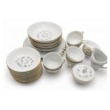 Trend Rose Swirl China Set, Japan