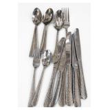 Cambridge Hammered Stainless Flatware Set