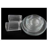 Pyrex Clear Glass Nesting Bowl Set