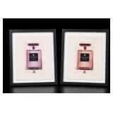 Fairchild Paris Chanel Perfume Bottle Print Set