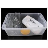 Seal-a-Meal Vacuum Sealer & Glassware Lot