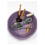 Assorted Kitchen Utensils And Hand Beaters Set