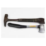 Estwing Axe, Hatchet & Rock Hammer Lot