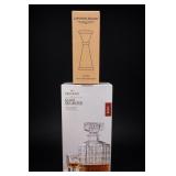 Precious Home Roma Glass Decanter & Jigger Set