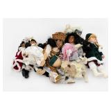 Assorted Porcelain Doll Lot