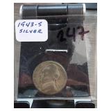 1943-S Jefferson Nickel, Silver