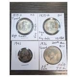 Mixed US Coins Susan B Anthony JFK More
