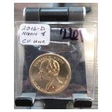 2016-D Nixon Presidential Dollar, Choice UNC