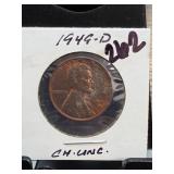 1949-D Lincoln Wheat Cent, UNC