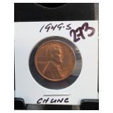 1949-S Lincoln Wheat Cent, UNC