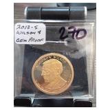 2013-S Presidential Dollar, GEM Proof